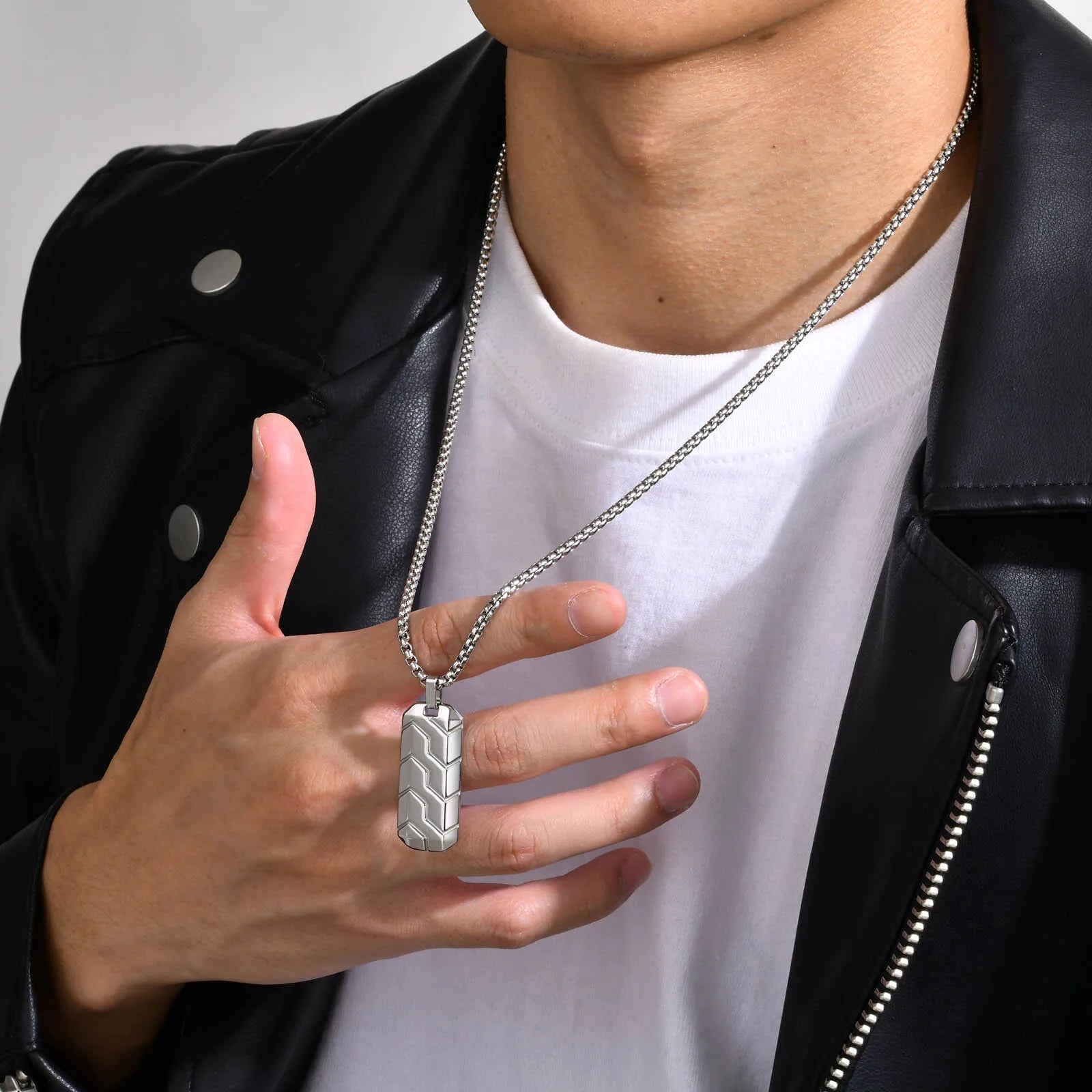 Tag Pendant Necklace