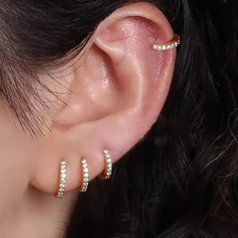 Classic Zirconia Classic 5 Earrings