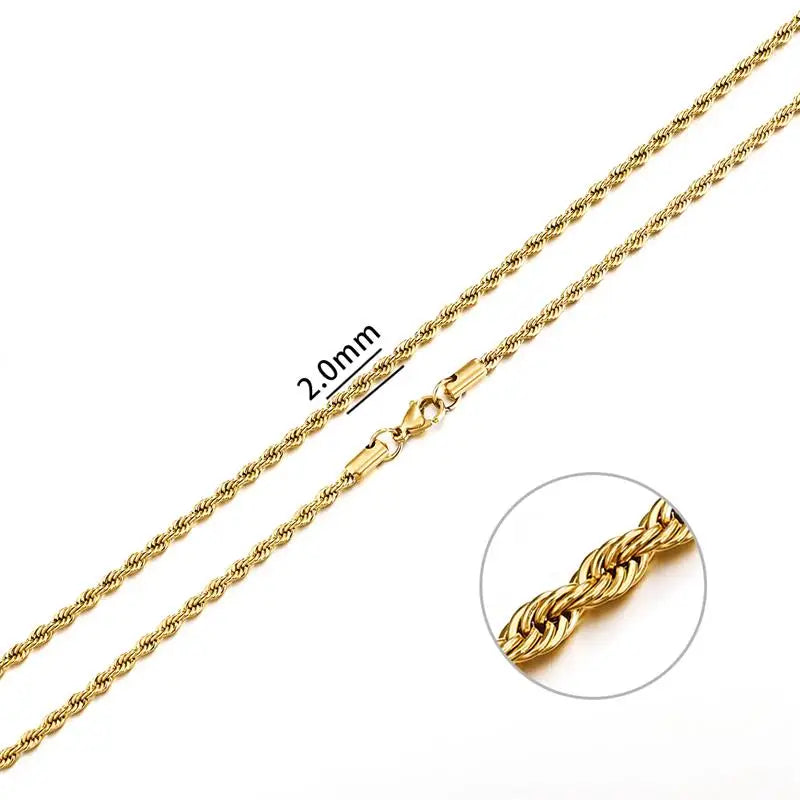 Rope Chain Classic Classic 4 Necklace