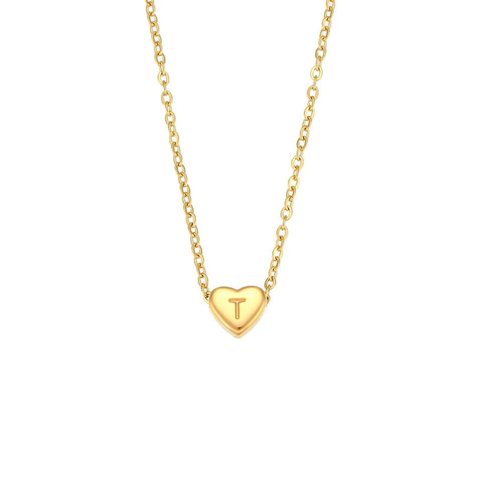 Heart Pendant Initial Edition 2 Necklace