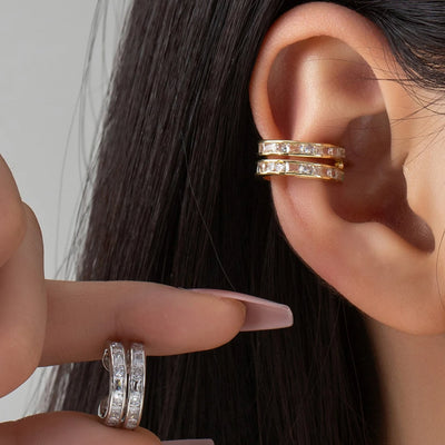 Sparkling Zirconia Earrings
