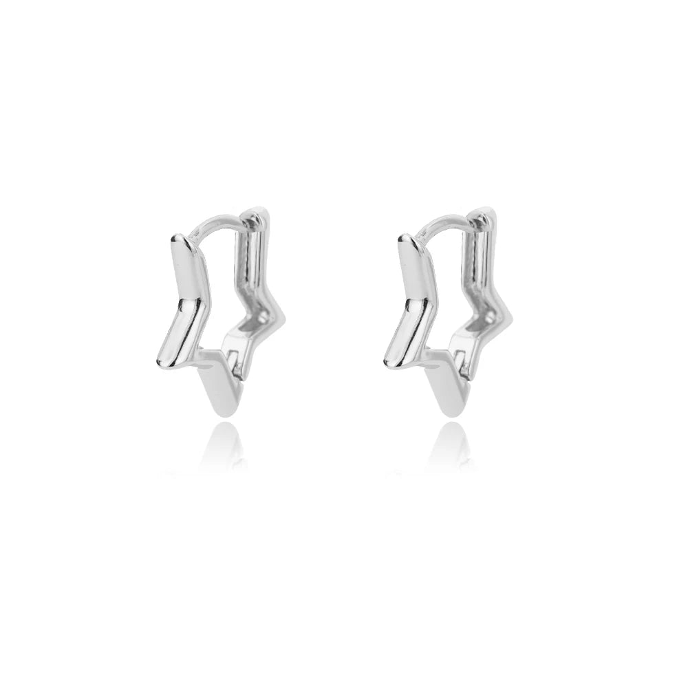 Heart Zirconia Earrings