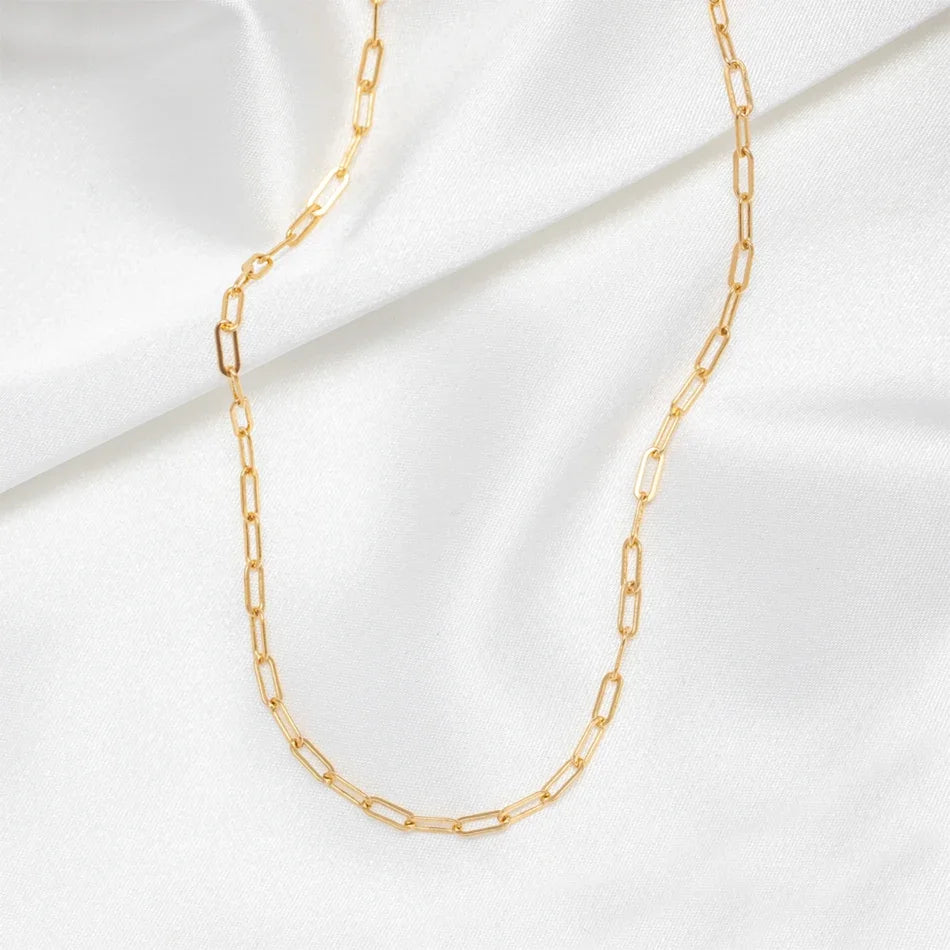 Paperclip Chain Necklace
