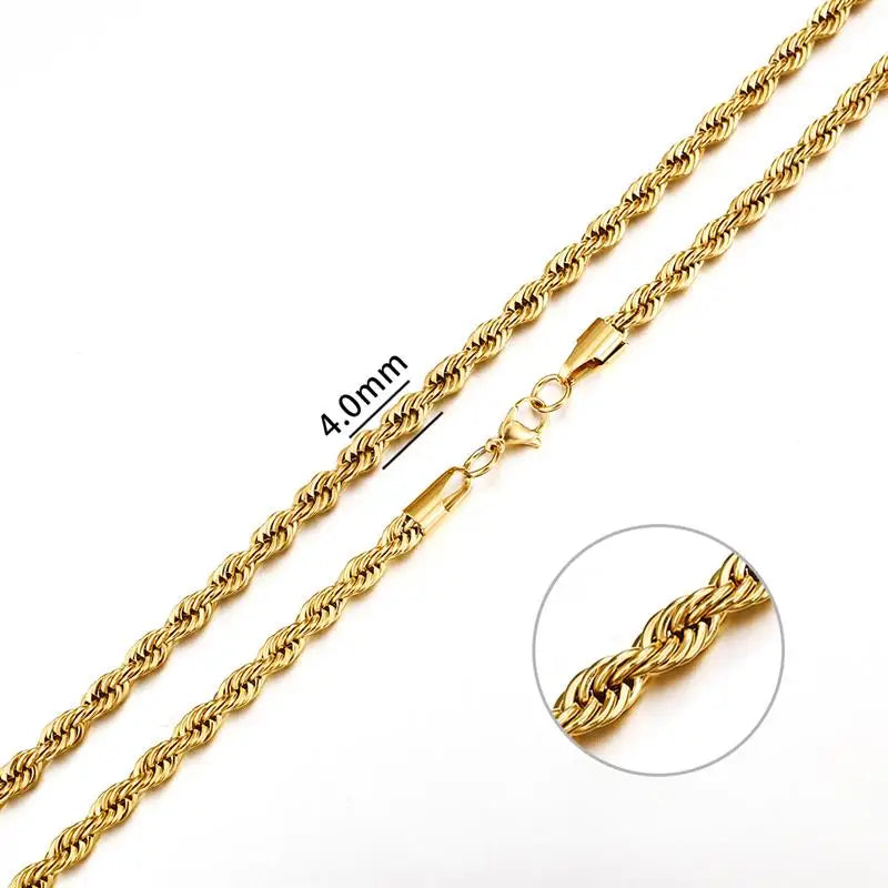 Rope Chain Classic Classic 4 Necklace