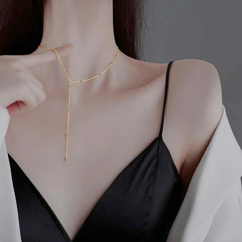 Layered Geometric Necklace