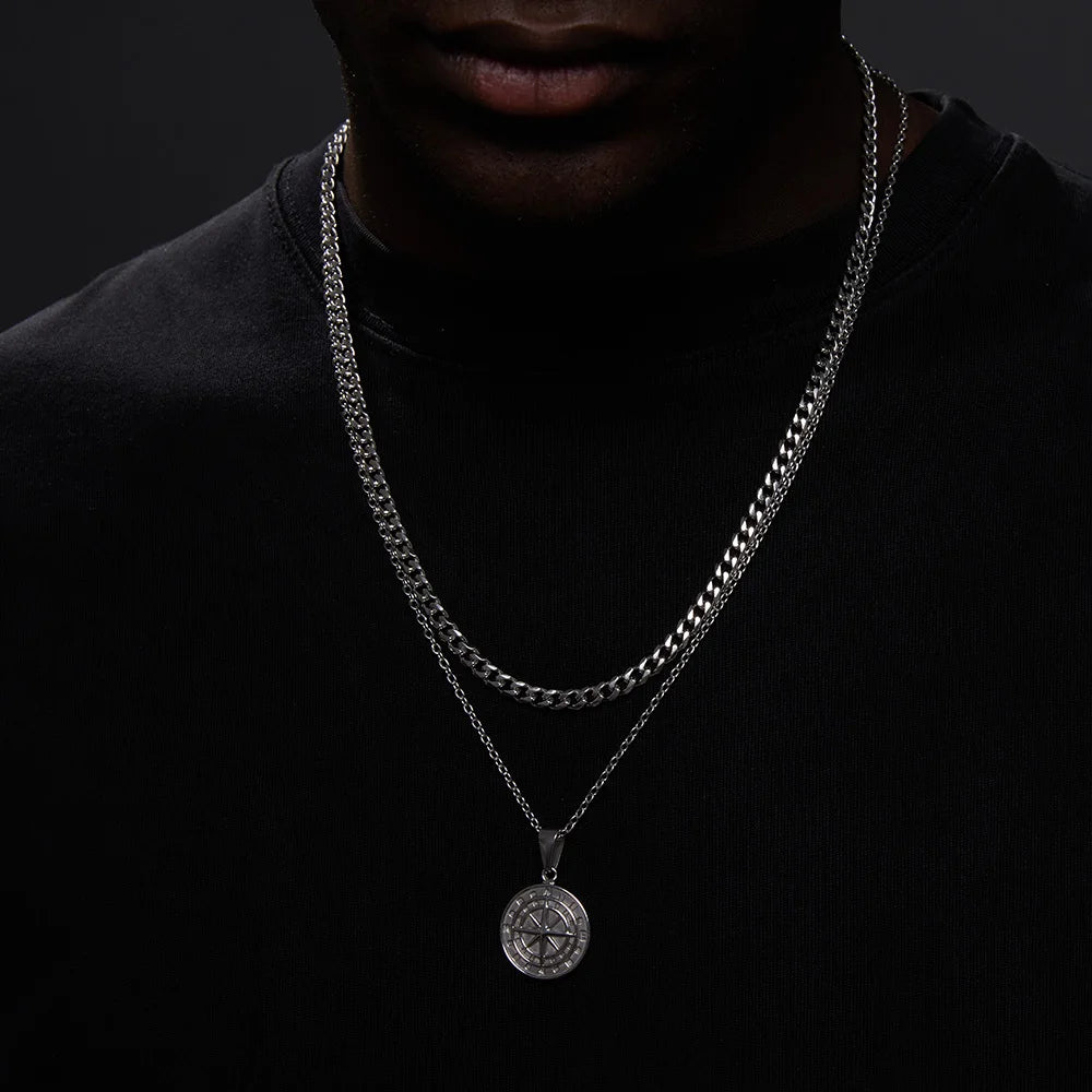 Cuban Chain Layered Necklace