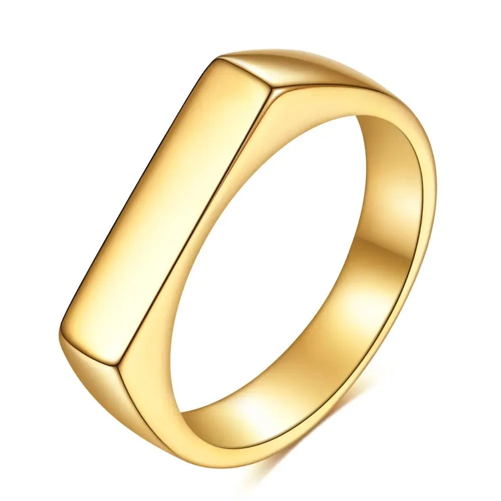 Initial Signet Ring