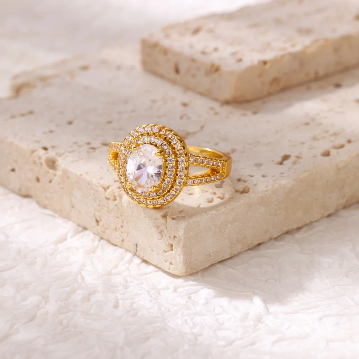 Geometric Charm Ring