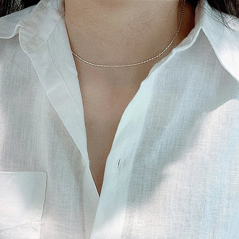 Sparkling Geometric Necklace