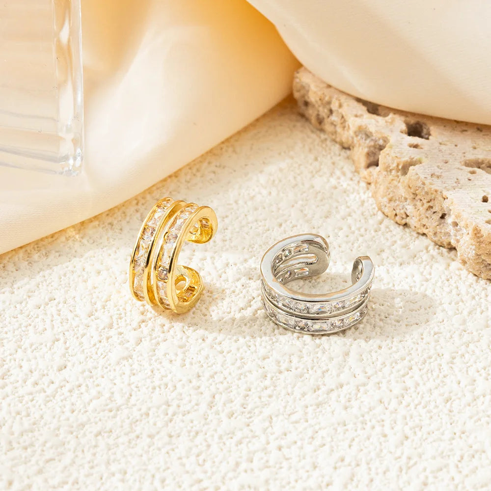 Sparkling Zirconia Earrings
