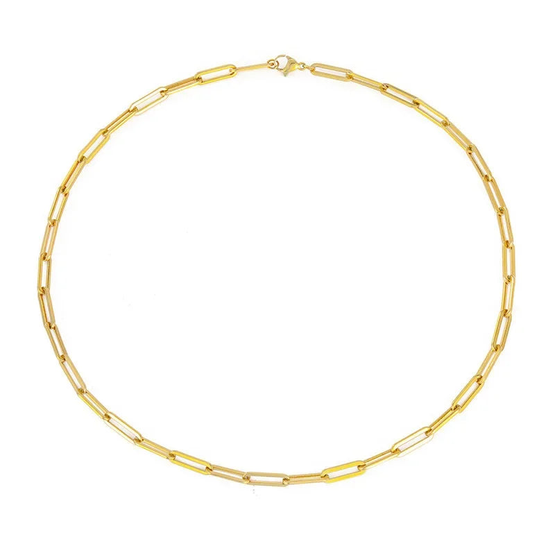 Paperclip Chain Necklace
