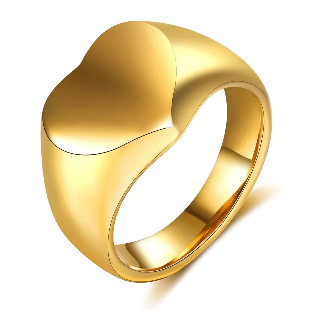 Initial Signet Ring