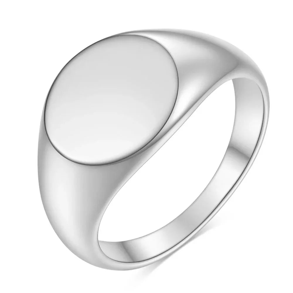 Initial Signet Ring