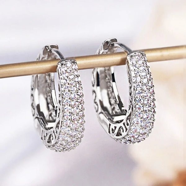 Classic Zirconia Classic 2 Earrings
