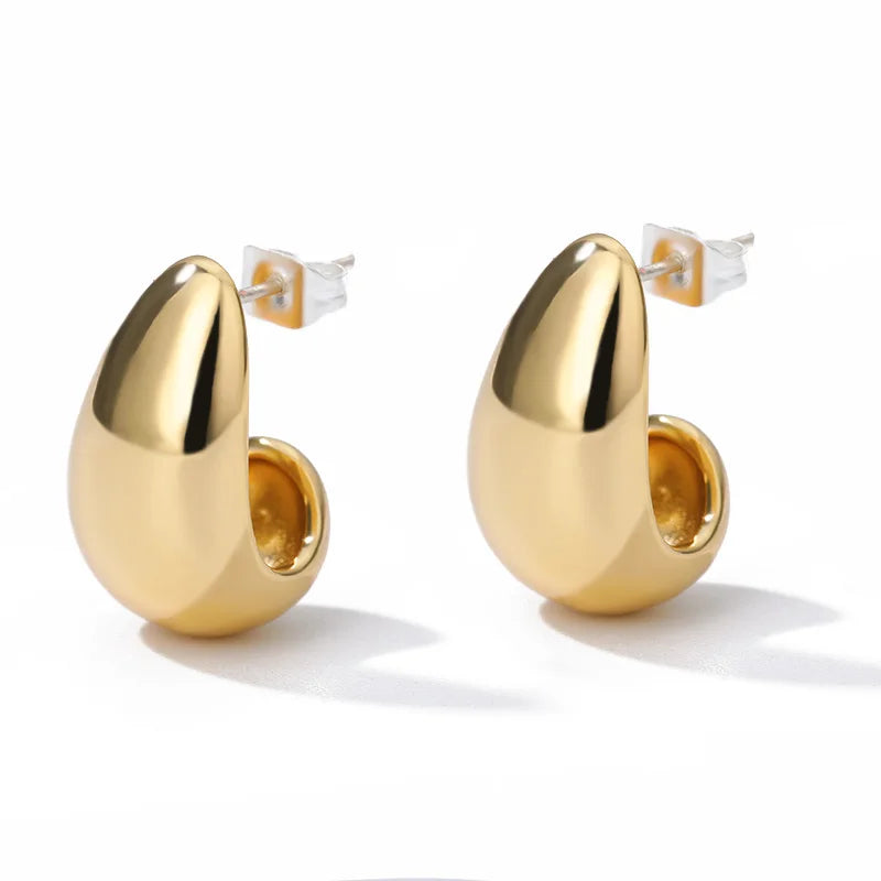 Heart Zirconia Earrings