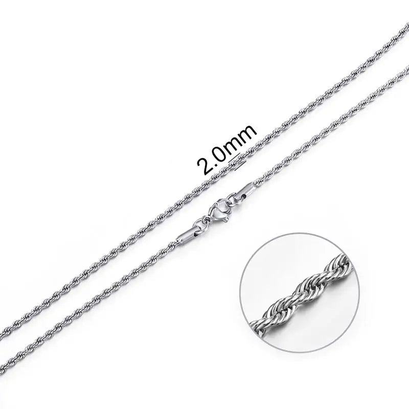 Rope Chain Classic Classic 4 Necklace