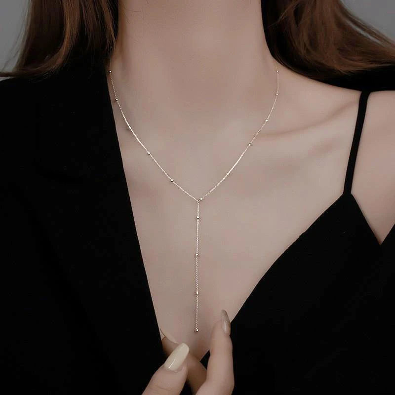 Layered Geometric Necklace