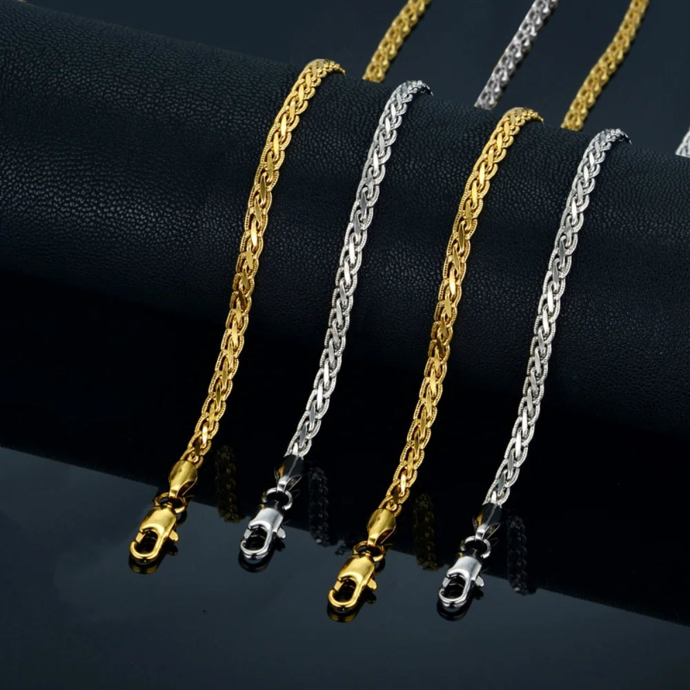 Foxtail Chain Necklace