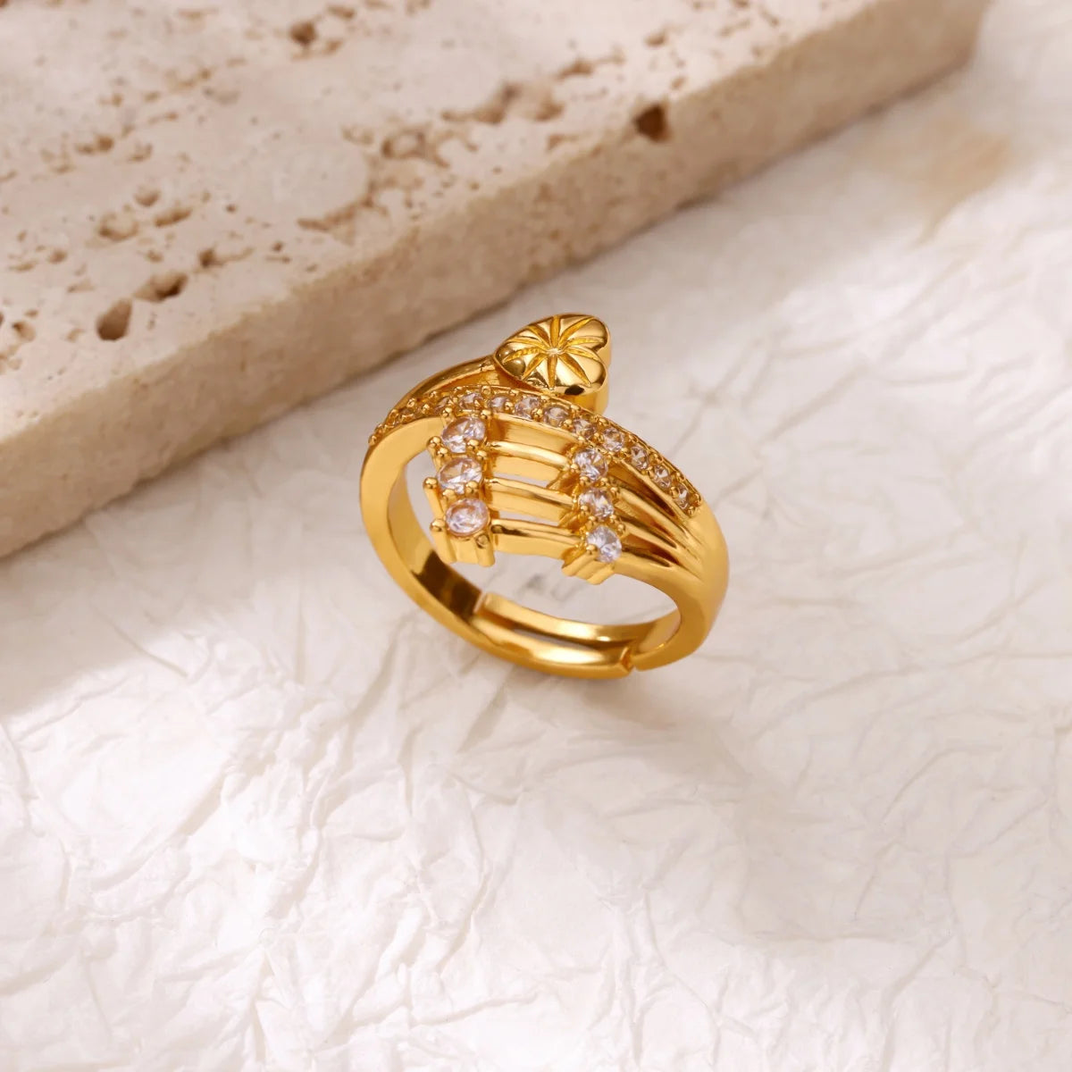 Geometric Charm Ring