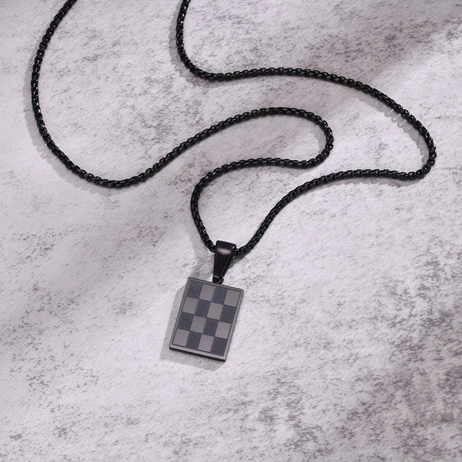 Tag Pendant Necklace