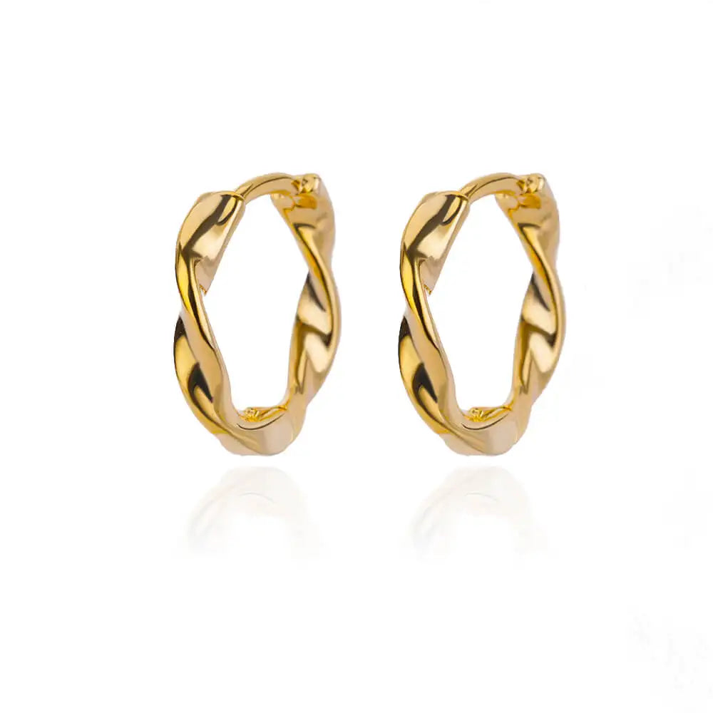 Heart Zirconia Earrings