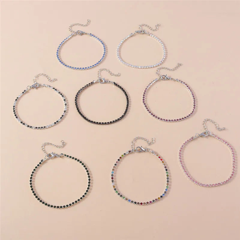Tennis Crystal Rhinestone Bracelet