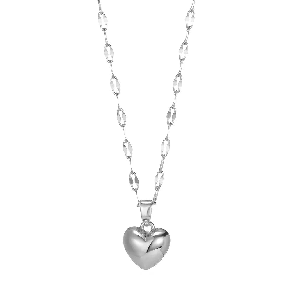 Heart Pendant Love Necklace