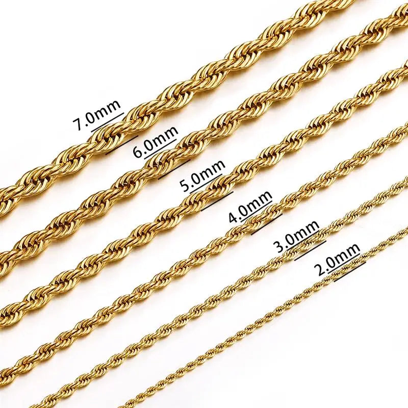 Rope Chain Classic Classic 4 Necklace