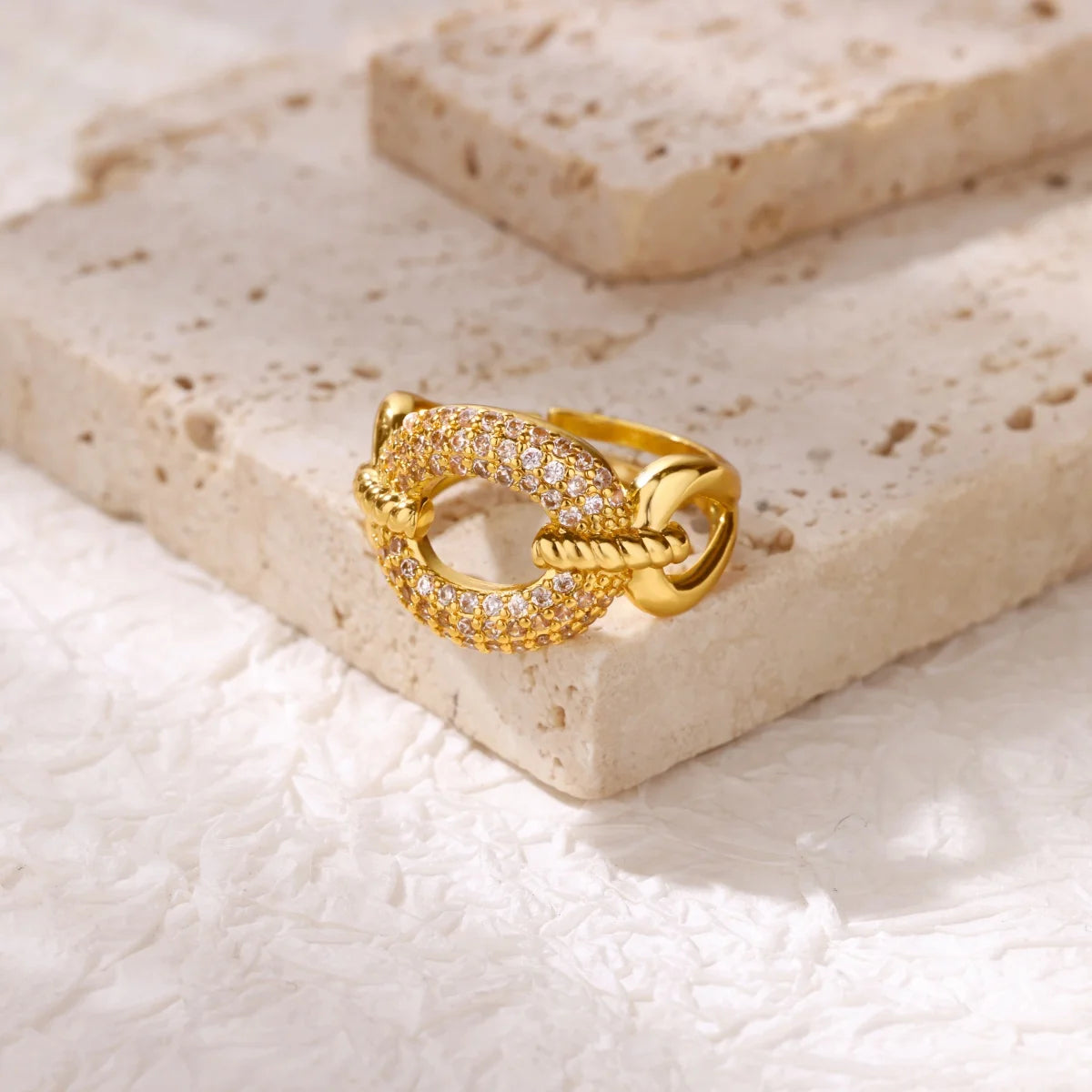 Geometric Charm Ring