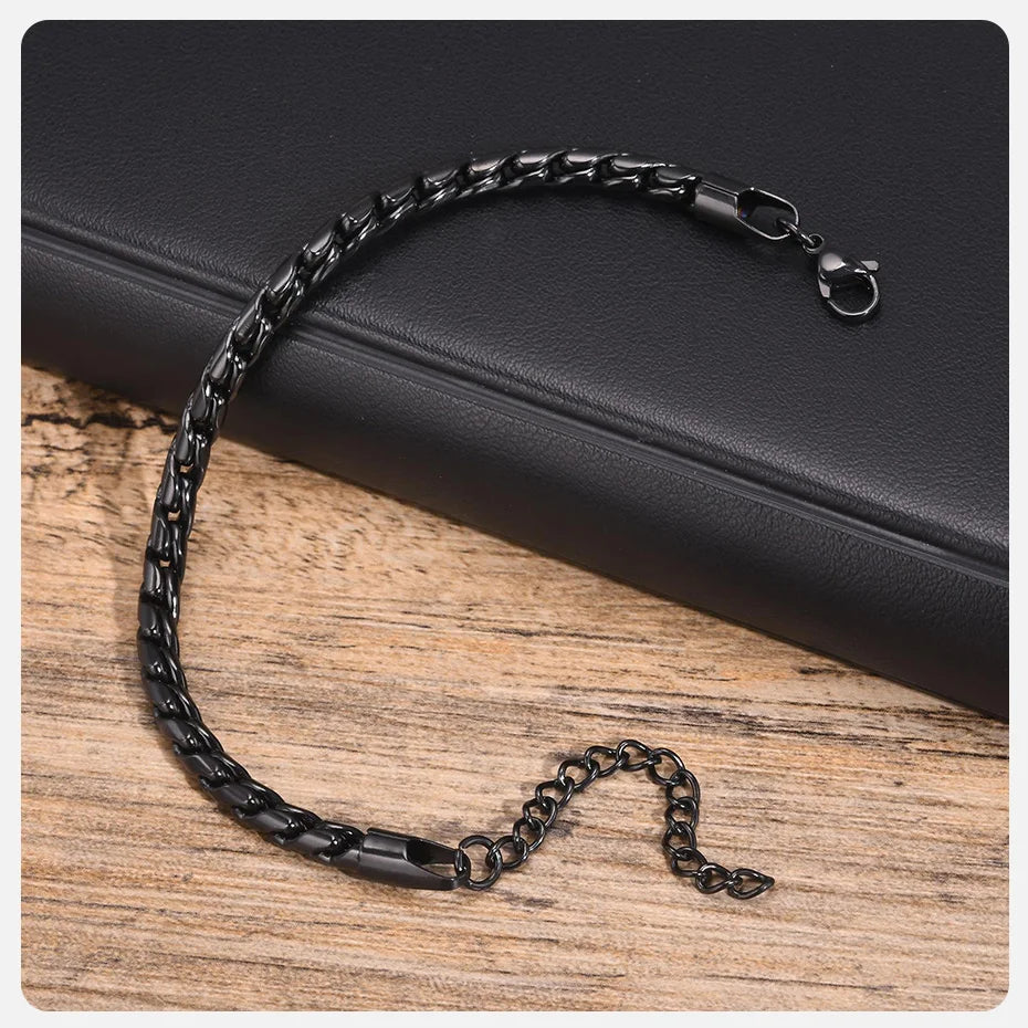 Essential Black Enamel Bracelet