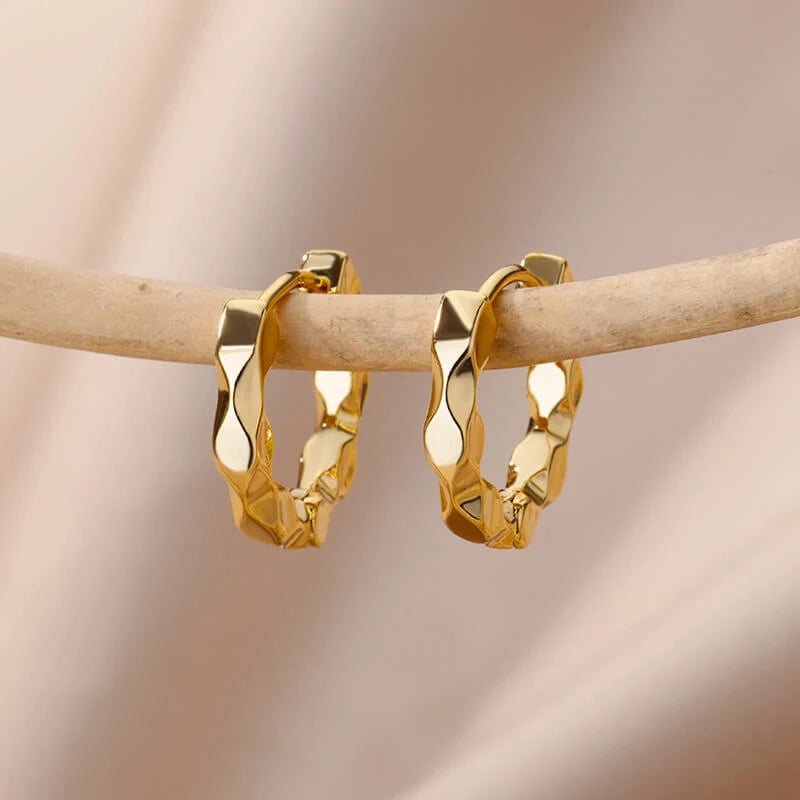 Heart Zirconia Earrings