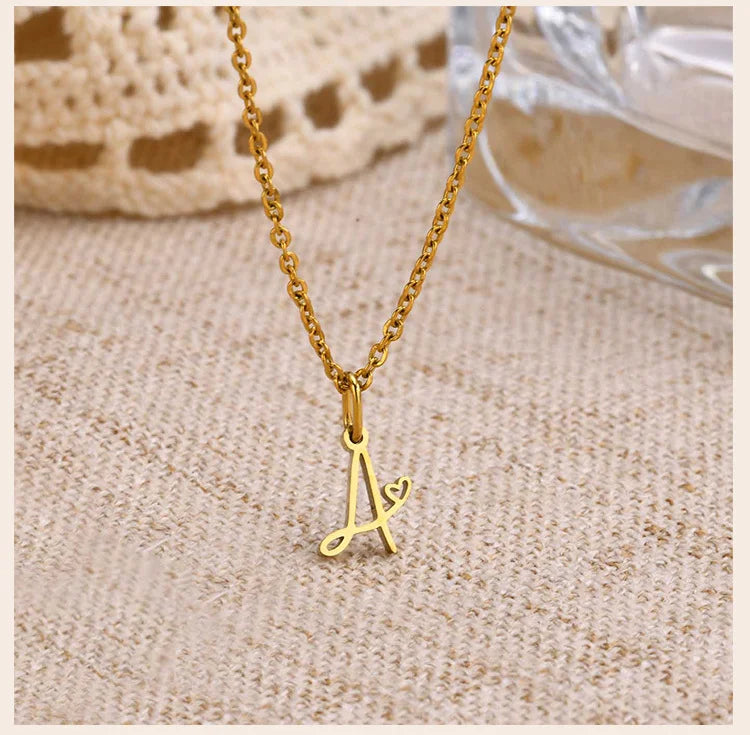 Heart Pendant Initial Edition 2 Edition 3 Edition 4 Necklace