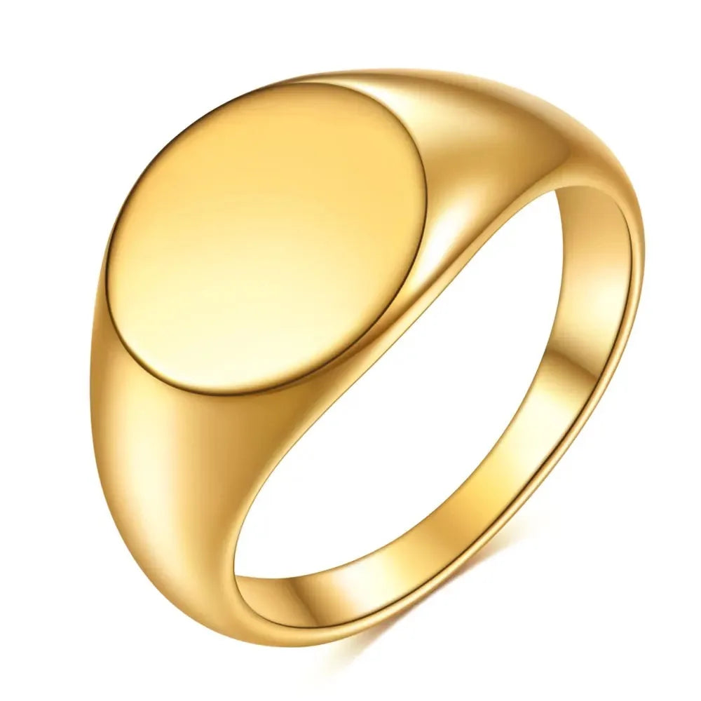 Initial Signet Ring