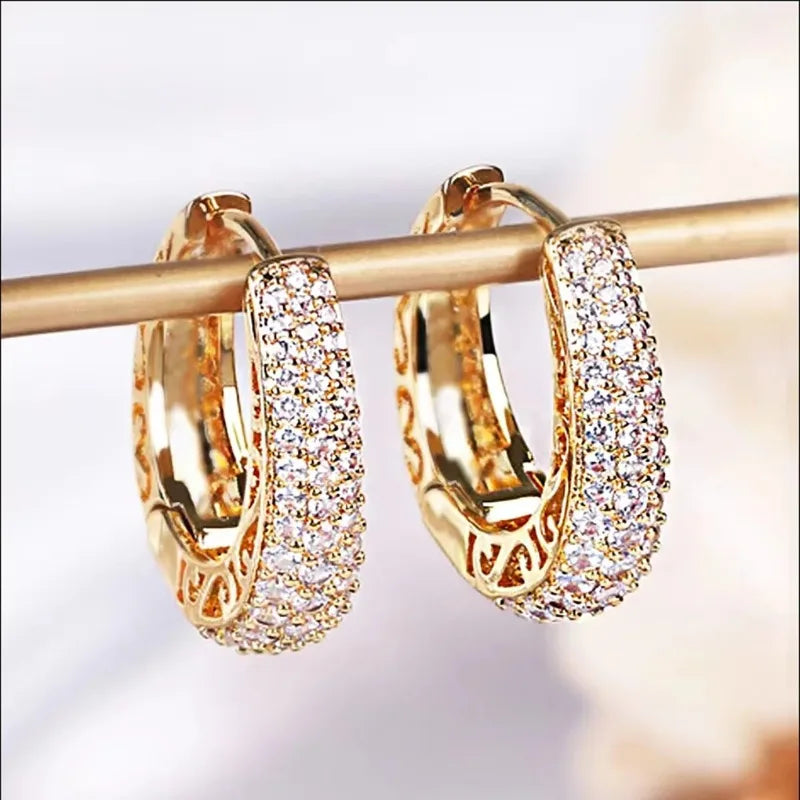 Classic Zirconia Classic 8 Earrings