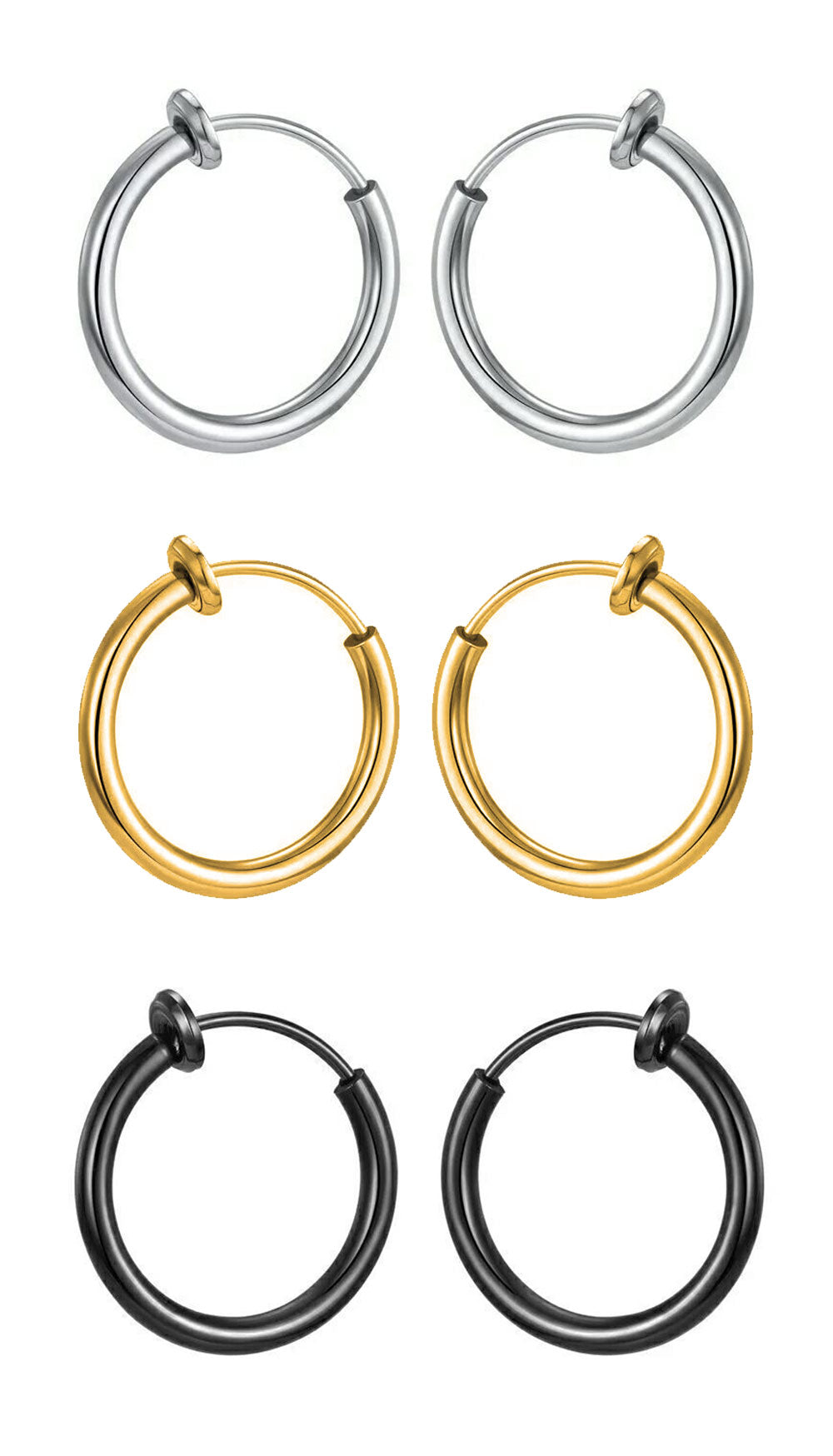 Classic Hoop Classic 3 Earrings