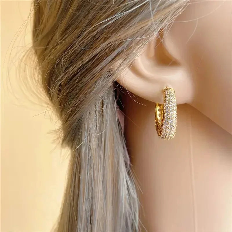 Classic Zirconia Classic 2 Earrings