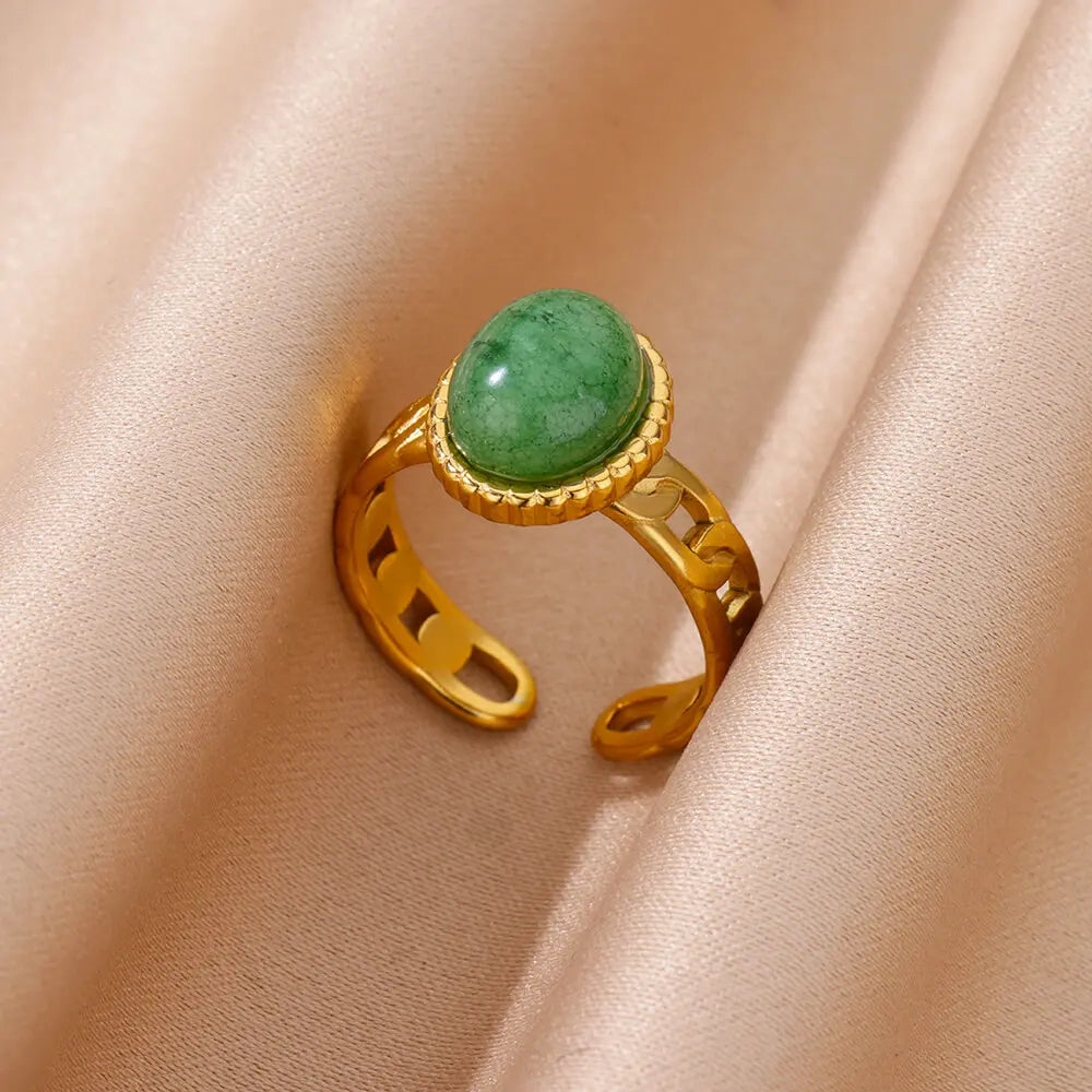 Anillo Ovalado Opalo