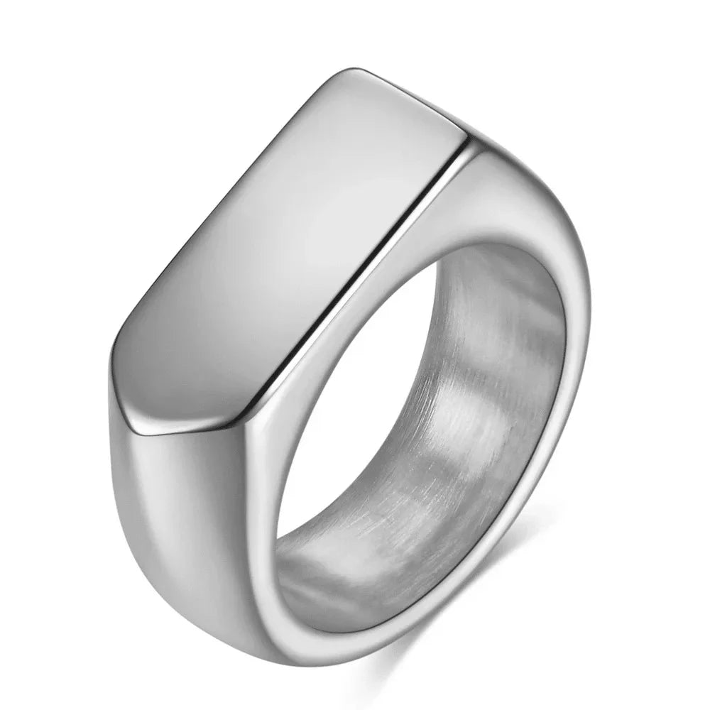 Initial Signet Ring