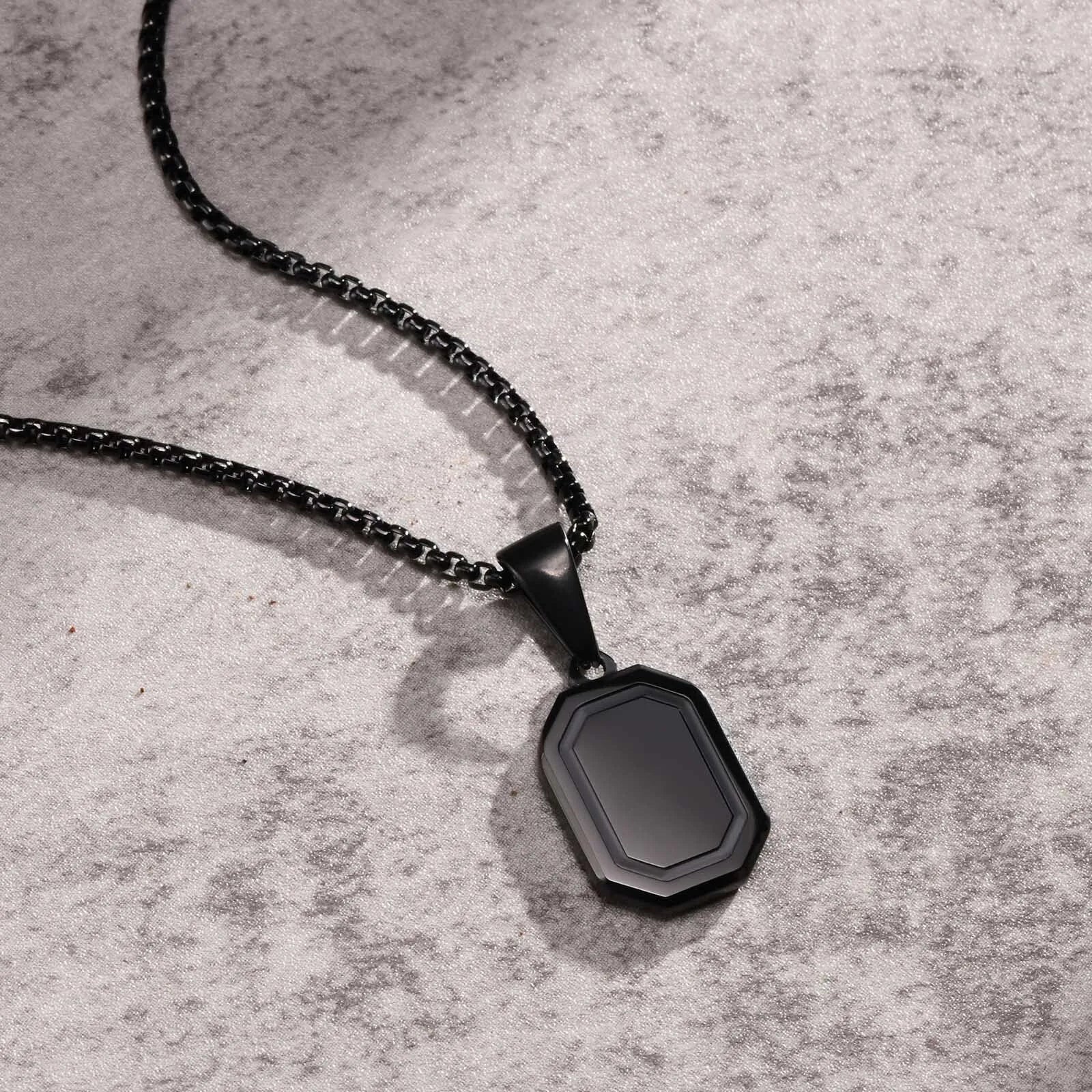 Tag Pendant Necklace