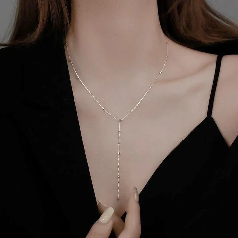 Layered Geometric Necklace