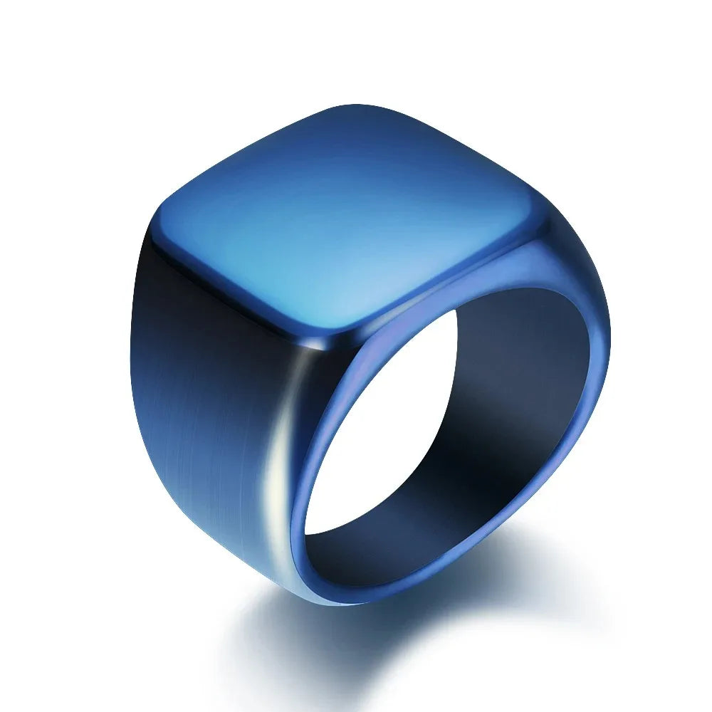 Initial Signet Ring