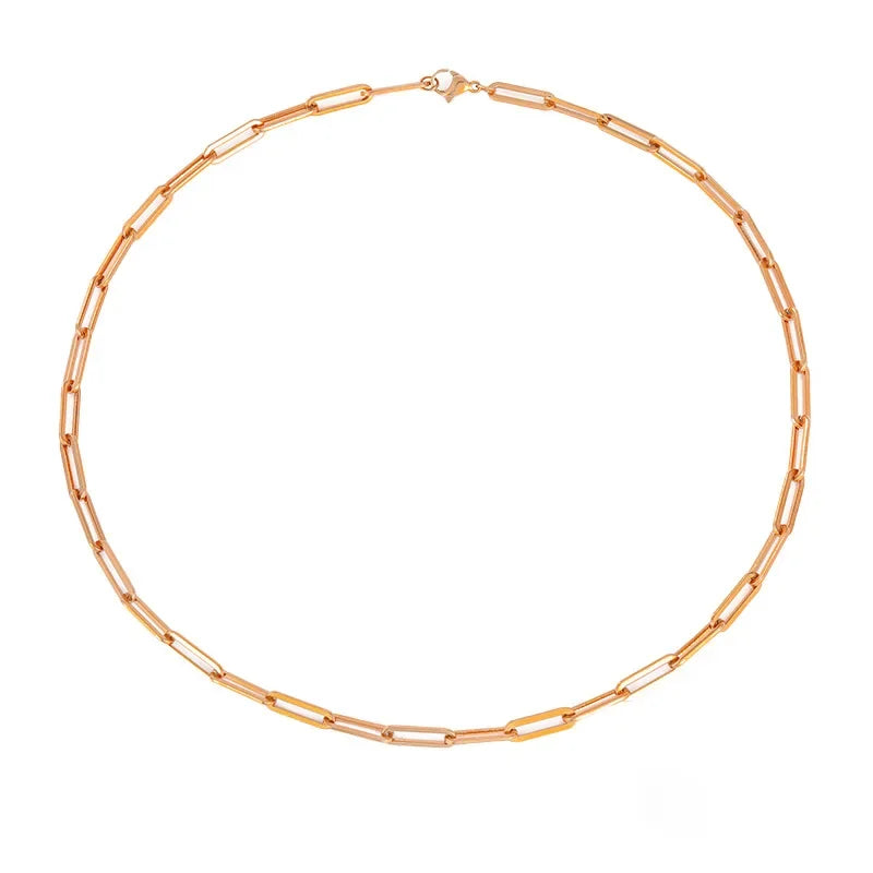 Paperclip Chain Necklace