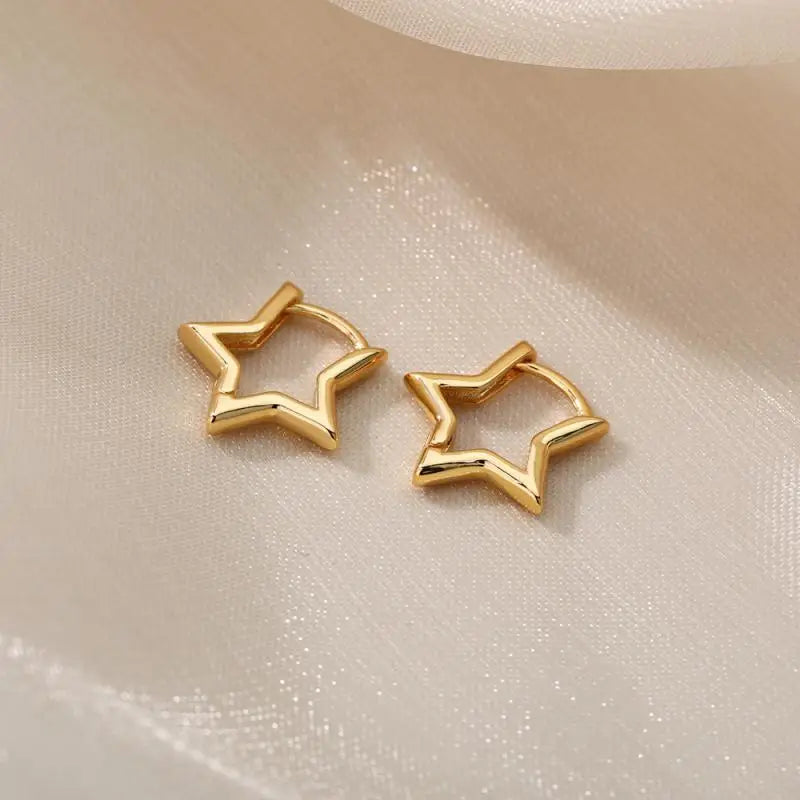 Heart Zirconia Earrings