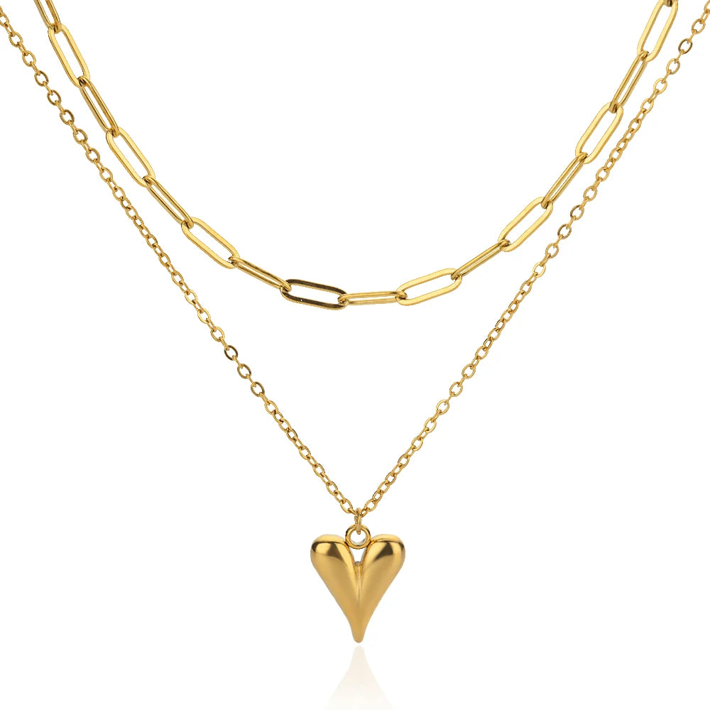 Heart Pendant Handmade Necklace