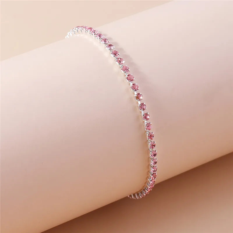 Tennis Crystal Rhinestone Edition 2 Bracelet