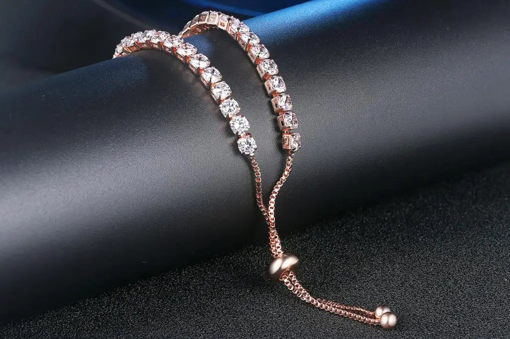 Tennis Crystal Mixed Shape Bracelet