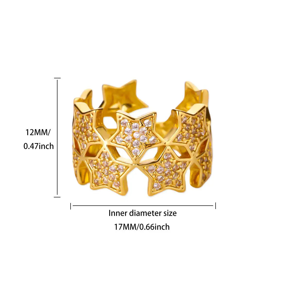 Geometric Charm Ring