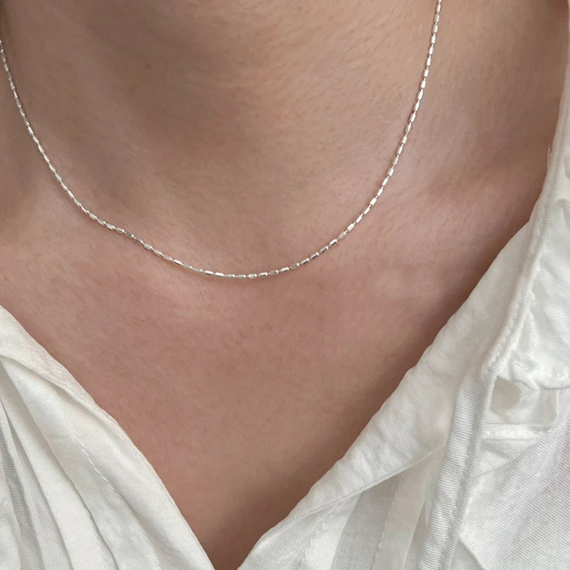 Sparkling Geometric Necklace