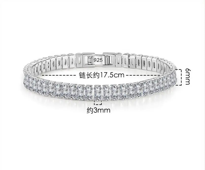 Tennis Pave Bracelet