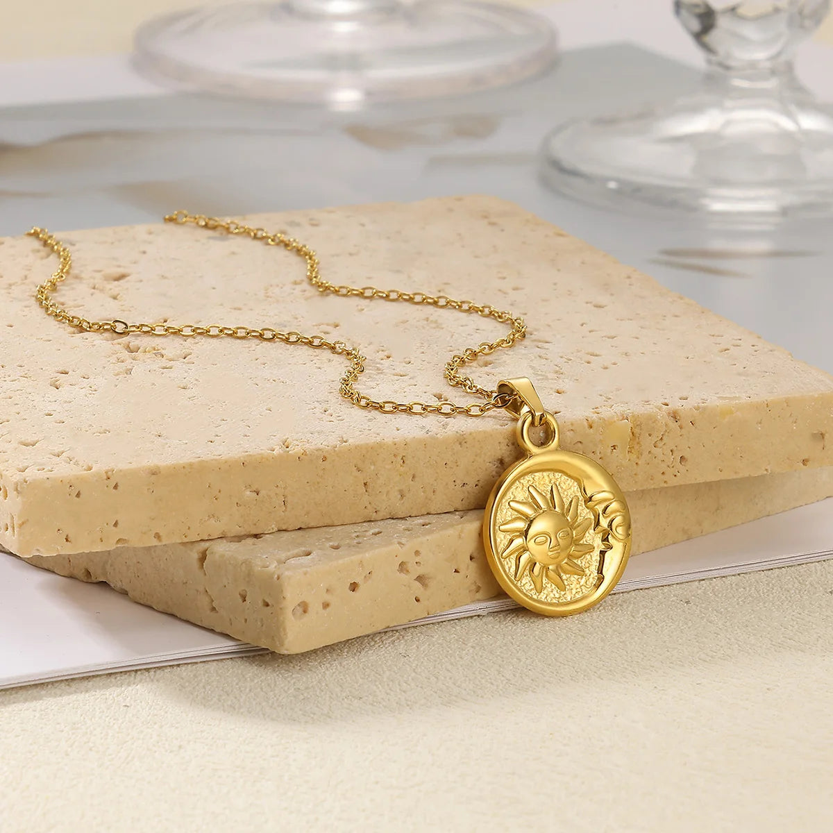 Celestial Coin Necklace